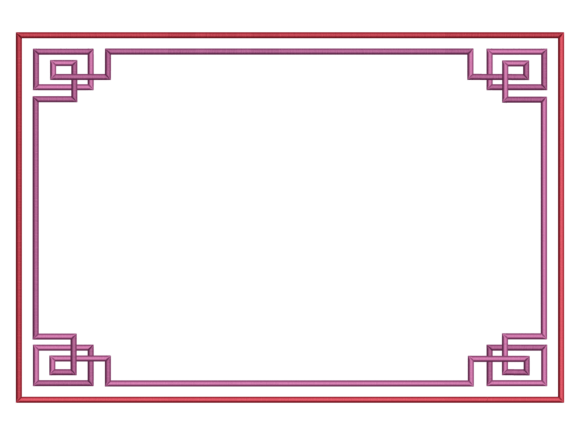 Geometric Corner Placemat CERCEVE111F