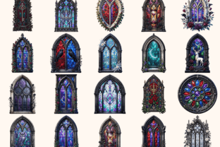 Gothic Windows Clipart Graphic by Wonders Artist · Creative Fabrica