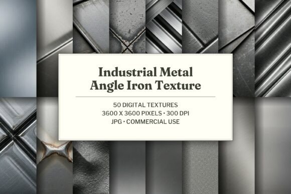 Industrial Metal Angle Iron Texture