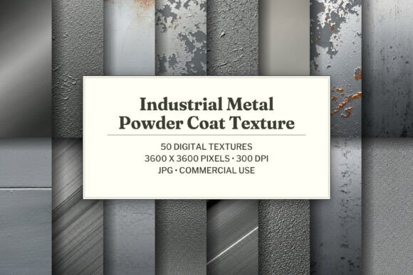Industrial Metal Powder Coat Texture