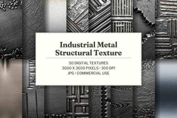 Industrial Metal Structural Texture