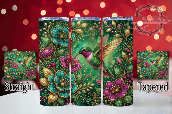 Jeweled Hummingbird 20oz Tumbler