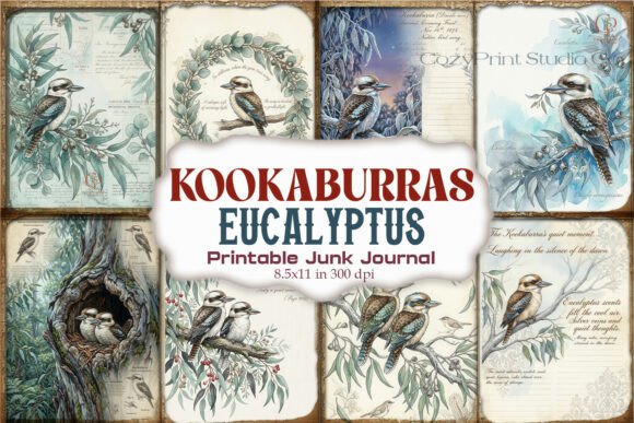 Kookaburra Eucalyptus Botanical Junk