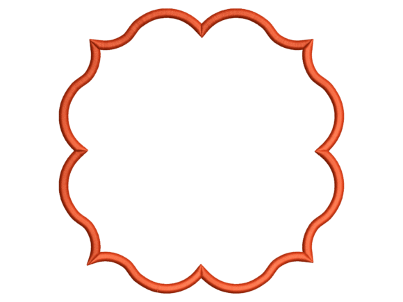 Ornate Curved Square Placemat CERCEVE109