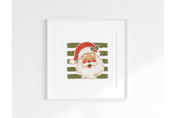 Santa Cross Stitch Pattern
