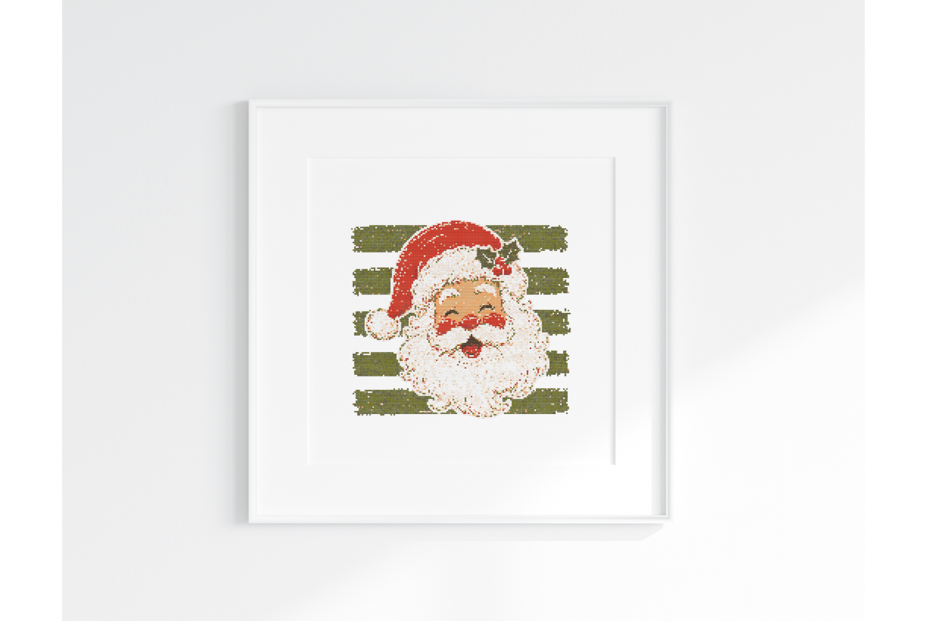 Santa Cross Stitch Pattern