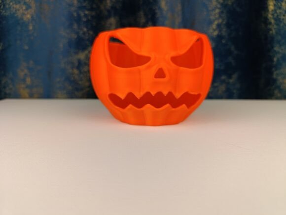 Spooky Halloween Pumpkin Treat Bowl – 3D Printed Candy Holder - Image 4