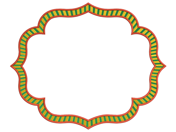 Striped Ornate Placemat CERCEVE108F
