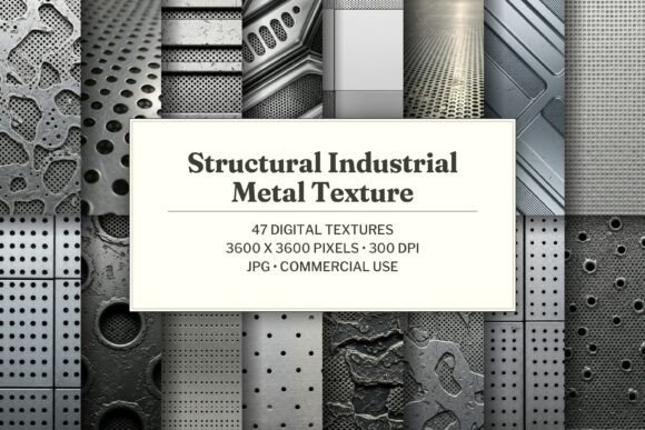 Structural Industrial Metal Texture