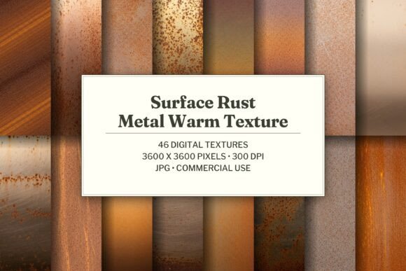 Surface Rust Metal Warm Texture