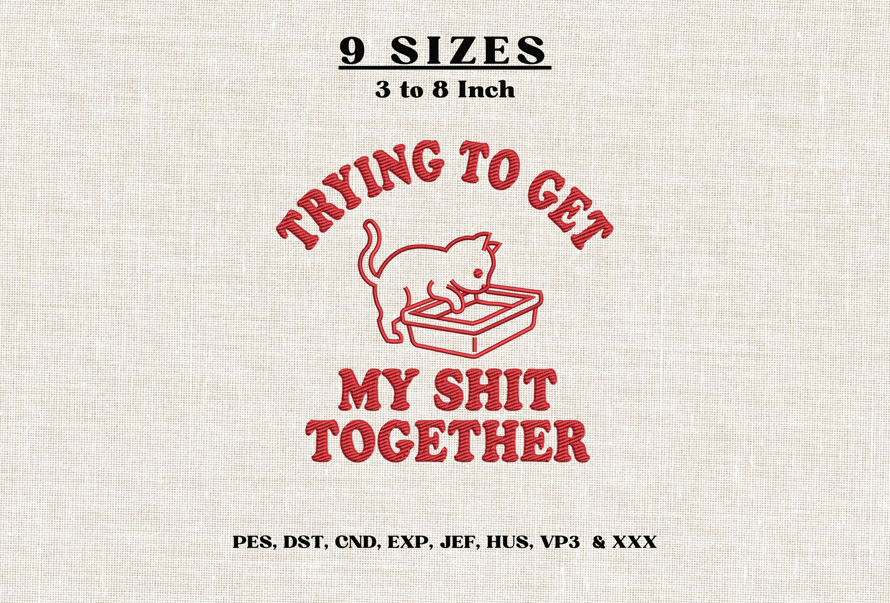 Trying to Get My Shit Together Cat DST