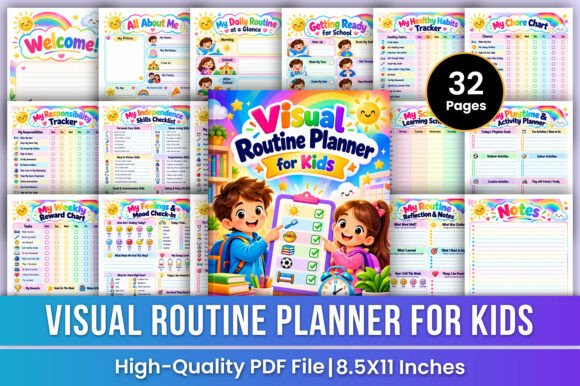 Visual Routine Planner for Kids | Daily