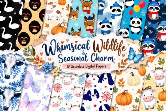 Whimsical Wildlife & Seasonal Charm