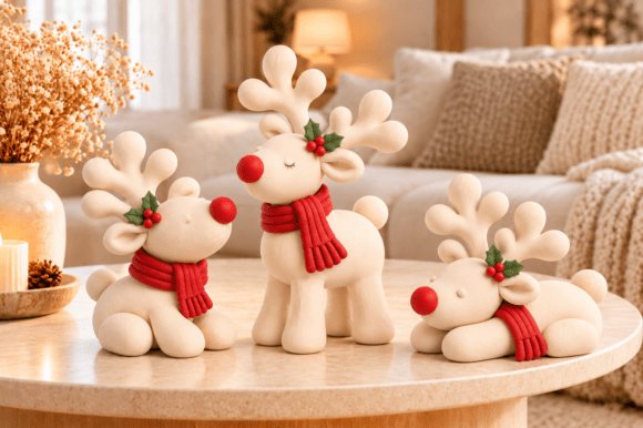 Santa Snowman Christmas Tree STL Bundle - 3D Printable Holiday Figurines - Image 15