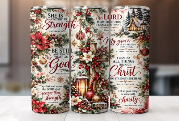 Christmas Christian Faith 20oz Tumbler