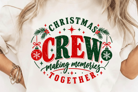 Christmas Crew Making Memories PNG