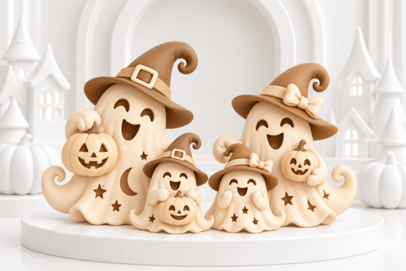 Halloween Cuties Figurine Bundle STL - 5 Spooky-Cute 3D Print Models - Image 11