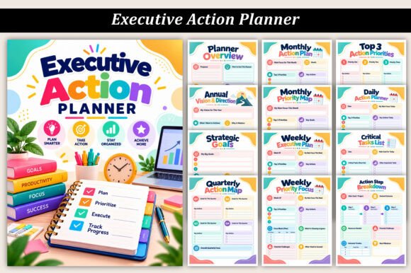 Executive Action Planner | Printable