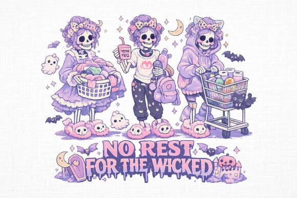 Halloween Mom Skeleton PNG