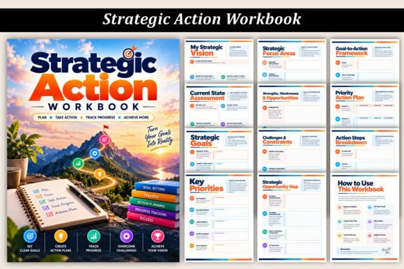 Strategic Action Workbook | Printable