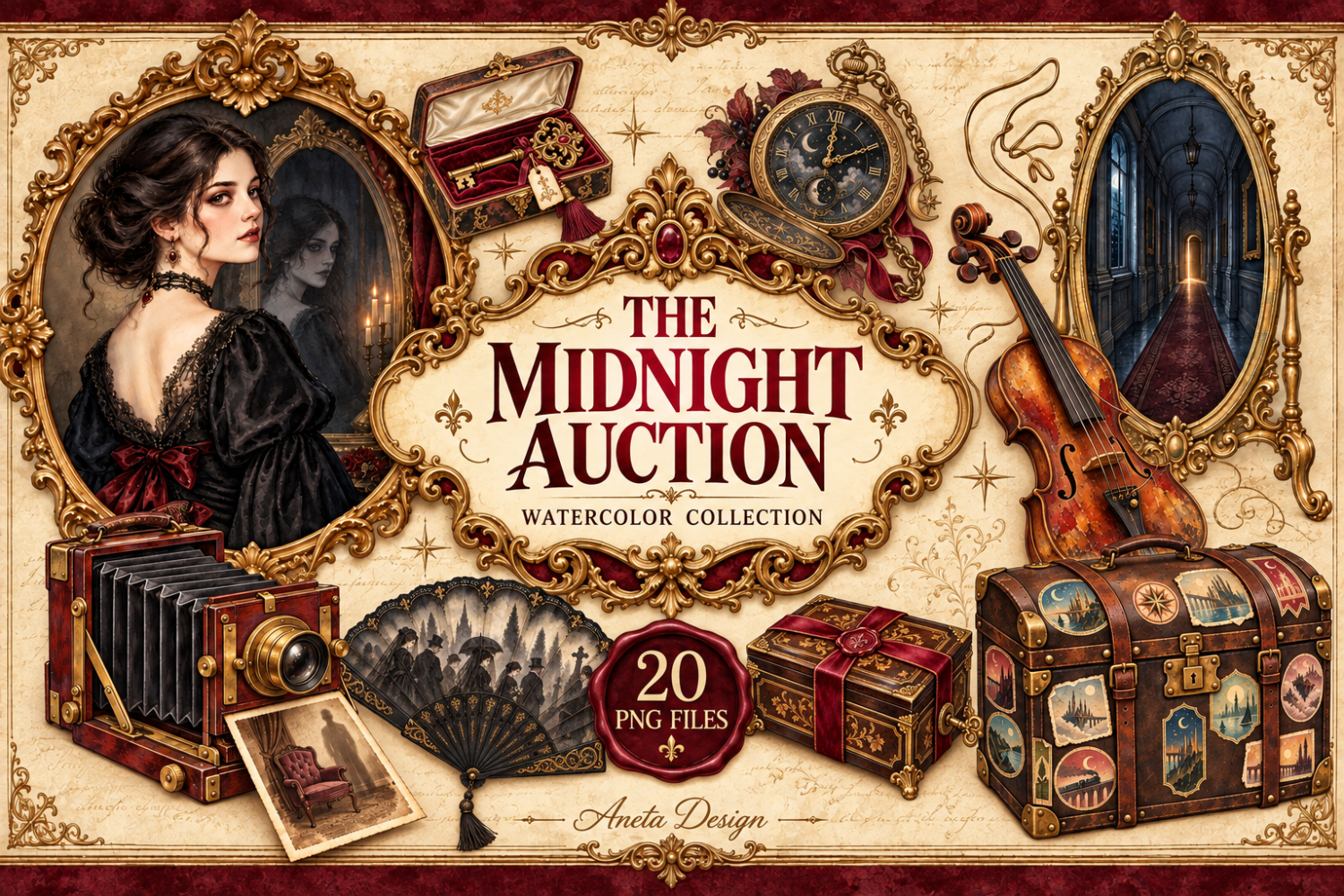 The Midnight Auction – Gothic Halloween