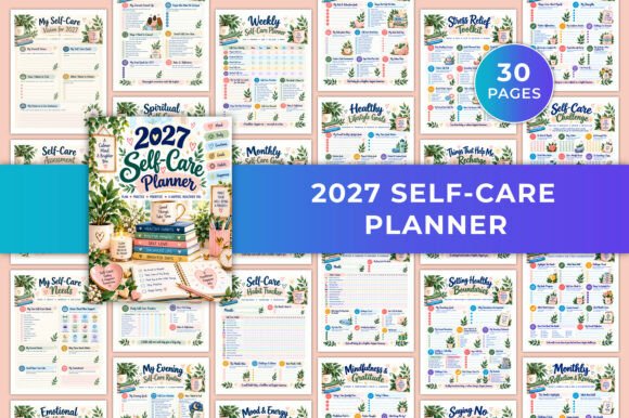 2027 Self-Care Planner KDP Interiors