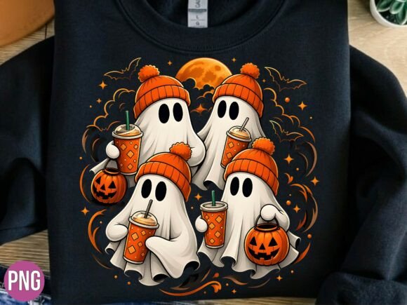 Cute Spooky Ghost Halloween Tshirt