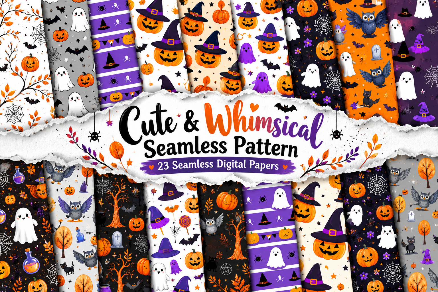 Cute & Whimsical Seamless Pattern