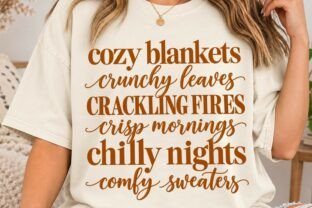 Fall Cozy Season PNG Shirt Design