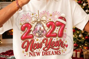Happy New Year 2027 Disco Ball PNG Graphic by RevolutionCraft ...