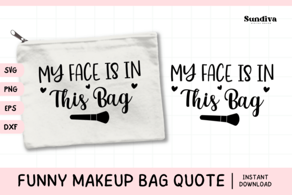 Makeup Bag Quotes for Cosmetic Pouch 5