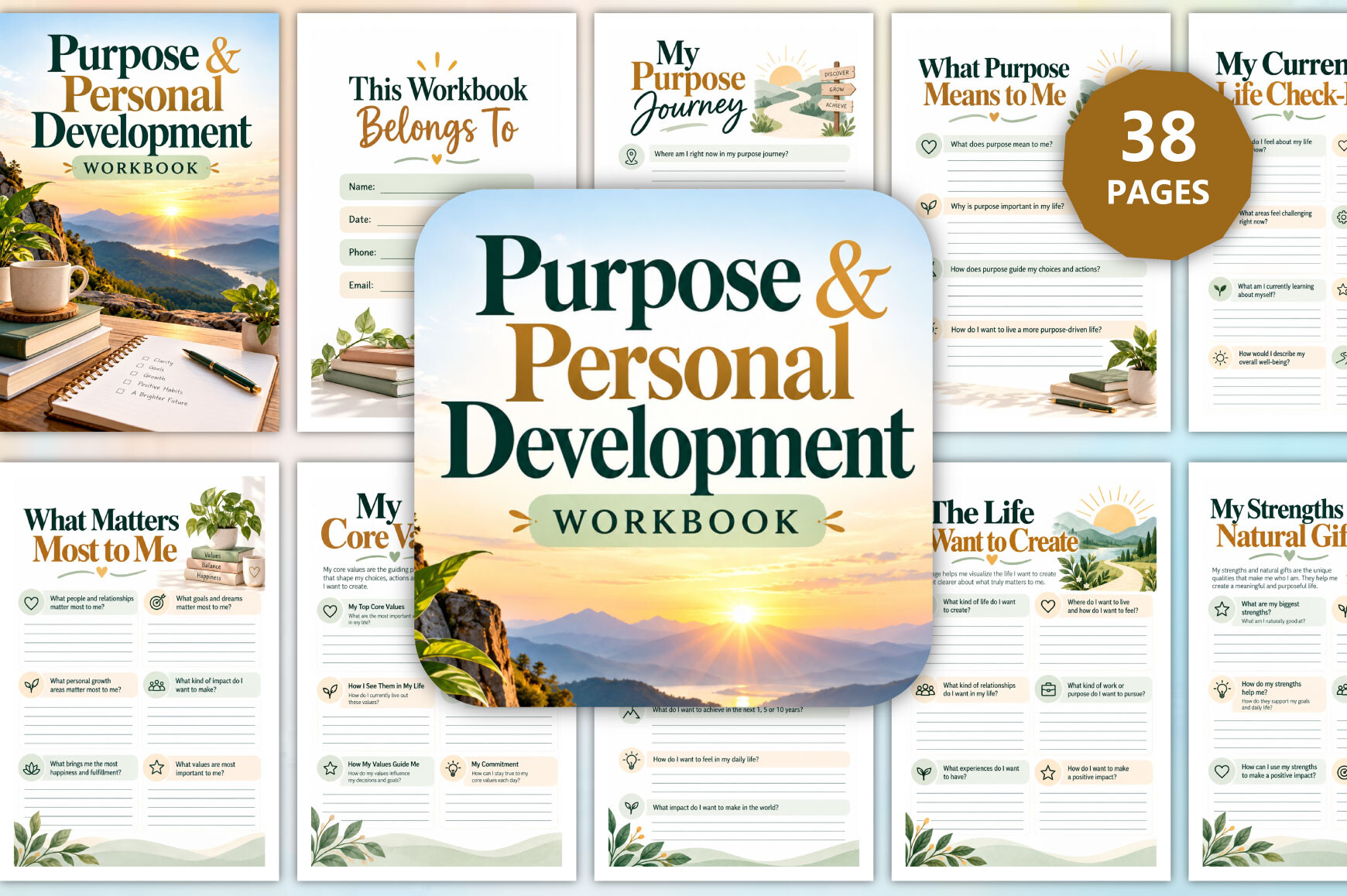 Purpose & Personal Development Workbook