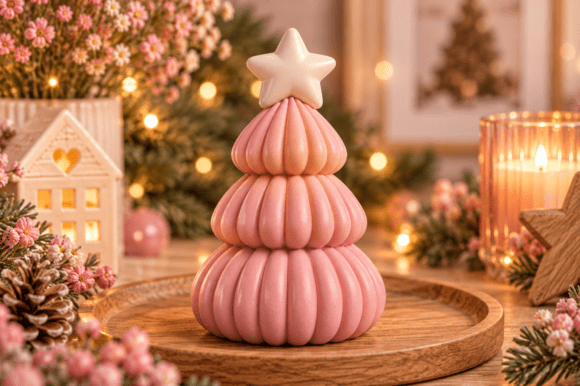 Sage Green Christmas Tree STL Set – 2 Sizes, 3D Printable Holiday Decor - Image 17