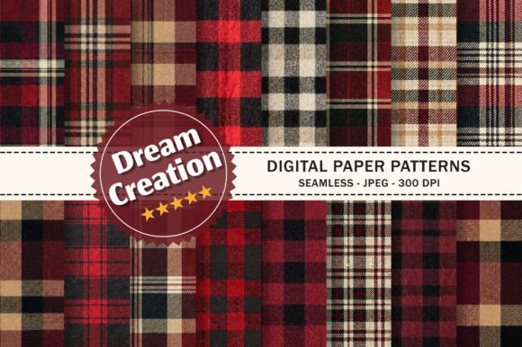 Rustic Lumberjack Buffalo Plaid