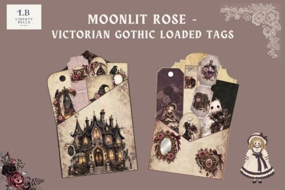 Victorian Gothic Loaded Tags