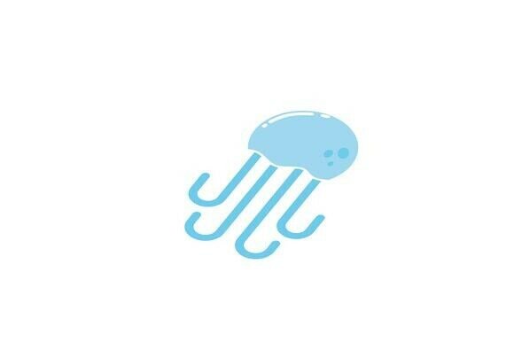 Jelly Fish Icon Vector Illustration