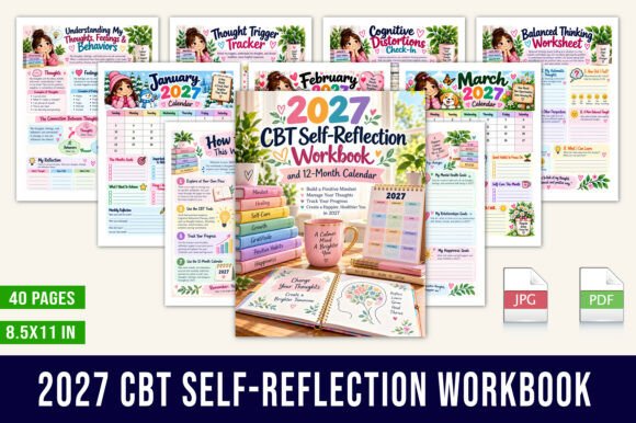 🌸 2027 CBT Self-Reflection Workbook