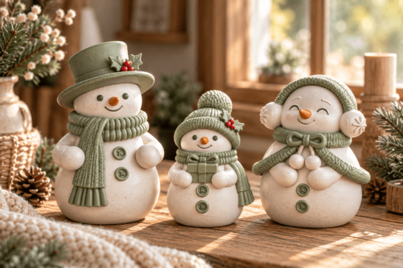 Christmas Santa Reindeer Snowman 3D STL Bundle – Holiday Print Files - Image 15
