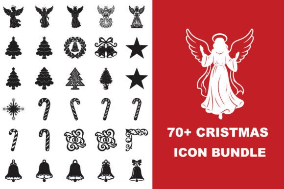 70+ Christmas Icon Bundle Festival