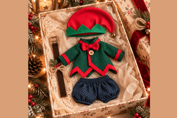 Christmas Elf Outfit Sewing Pattern