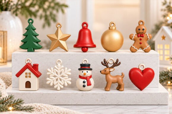 Cute Dachshund Christmas Ornament STL – 3D Printable Dog Holiday Decor - Image 16