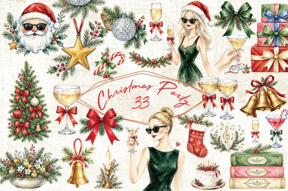 Christmas Party Clipart