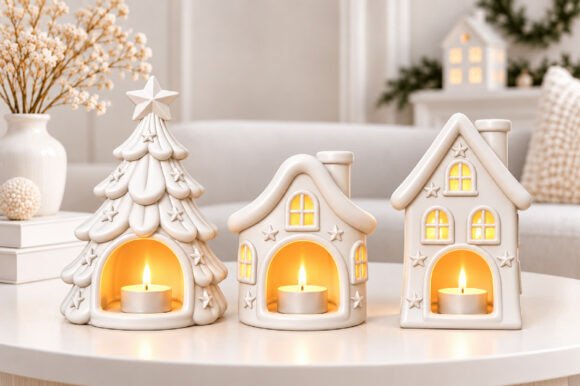 Christmas Noel Decor STL 3D Print – Holiday Table & Mantel Model - Image 18
