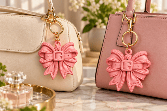 Christmas Keyring STL Bundle 12 Festive 3D Printable Keychain Designs - Image 8