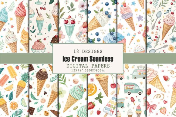 Colorful Wildflower Seamless Patterns Graphic by dogmedia333 · Creative ...
