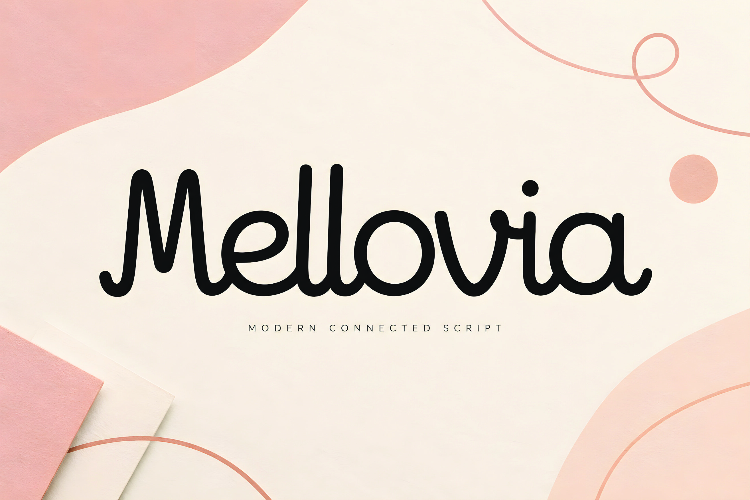 Products Using Script Fonts Mellovia Font by basyar · Creative Fabrica