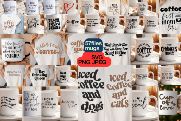 Mug Svg Coffee Bundle Bundles