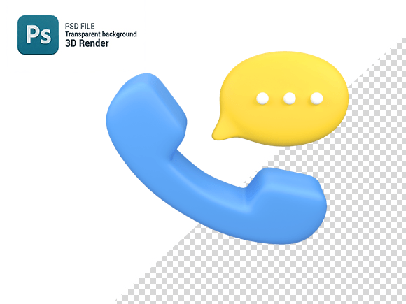 Phone Calls with Speech Bubbles