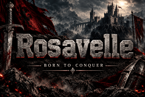 Rosavelle Fonts