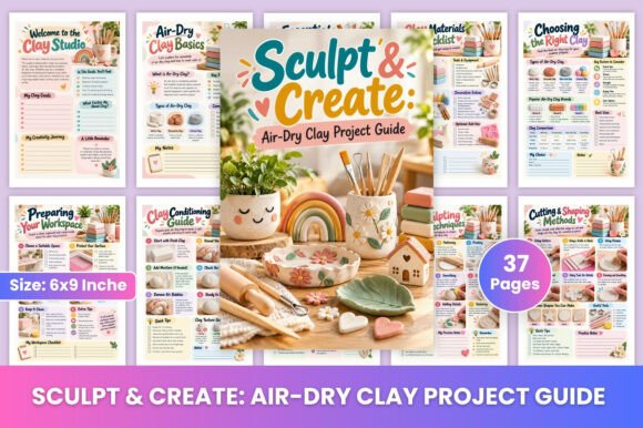Sculpt & Create: Air-Dry Clay Project Gu